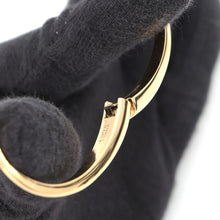 Load image into Gallery viewer, LOUIS VUITTON Bracelet Louisette Signature Size S GoldM1441S Metal Rhinestone
