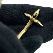 Load image into Gallery viewer, LOUIS VUITTON Bracelet Louisette Signature Size S GoldM1441S Metal Rhinestone
