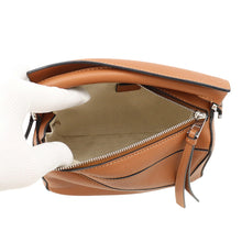 Load image into Gallery viewer, LOEWE Puzzle bag Shoulder Bag Brown322.30.U95 Leather Size Mini
