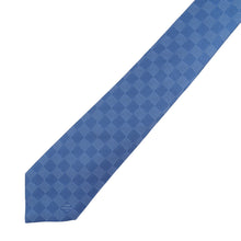 Load image into Gallery viewer, LOUIS VUITTON Cravat Damier Classic Tie BlueM76264 Silk100%
