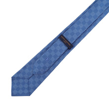 Load image into Gallery viewer, LOUIS VUITTON Cravat Damier Classic Tie BlueM76264 Silk100%
