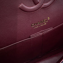 Load image into Gallery viewer, CHANEL Matelasse W flap WChainShoulder Bag BlackA01112 Caviar Leather Size 25
