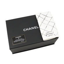 Load image into Gallery viewer, CHANEL Matelasse W flap WChainShoulder Bag BlackA01112 Caviar Leather Size 25
