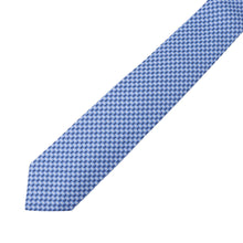 Load image into Gallery viewer, HERMES tie Ciel/Marine/Blanc Silk100%
