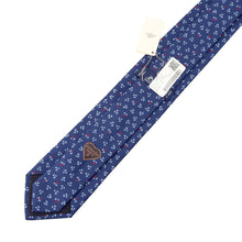 Load image into Gallery viewer, HERMES tie Marine/Ciel/Rouge Silk100%
