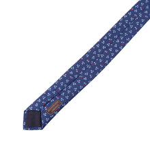 Load image into Gallery viewer, HERMES tie Marine/Ciel/Rouge Silk100%
