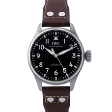 Load image into Gallery viewer, IWC Big Pilot's Watch 43 Stainless Steel LeatherIW329301
