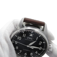 Load image into Gallery viewer, IWC Big Pilot's Watch 43 Stainless Steel LeatherIW329301
