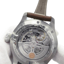 Load image into Gallery viewer, IWC Big Pilot's Watch 43 Stainless Steel LeatherIW329301

