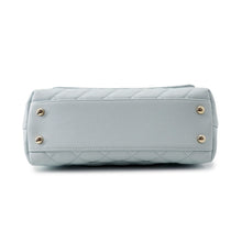 Load image into Gallery viewer, CHANEL Coco Handle 2WAYHandbag Light BlueA92990 Caviar Leather Size XS
