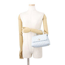 Load image into Gallery viewer, CHANEL Coco Handle 2WAYHandbag Light BlueA92990 Caviar Leather Size XS
