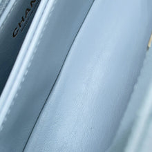 Load image into Gallery viewer, CHANEL Coco Handle 2WAYHandbag Light BlueA92990 Caviar Leather Size XS
