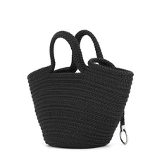 Load image into Gallery viewer, BALENCIAGA Ibiza Basket Bag Black695612 Nylon Size Small

