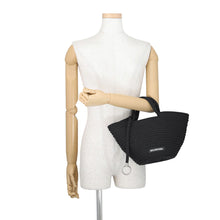 Load image into Gallery viewer, BALENCIAGA Ibiza Basket Bag Black695612 Nylon Size Small

