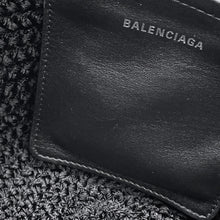 Load image into Gallery viewer, BALENCIAGA Ibiza Basket Bag Black695612 Nylon Size Small
