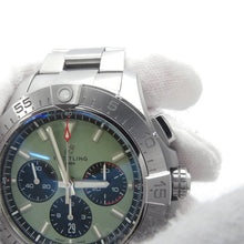 将图像加载到图库查看器中，BREITLING Avenger B01 Chronograph 44 Stainless SteelAB0147101L1A1
