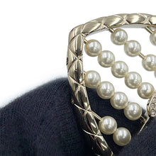 Load image into Gallery viewer, CHANEL Heart Bag CharmABG045-B21180-U1745 Metal Faux Pearl Rhinestone
