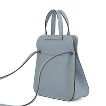 Load image into Gallery viewer, HERMES Halzan Verso Blue Lin/Blue Gacier Evercolor Size 25
