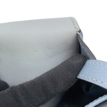 Load image into Gallery viewer, HERMES Halzan Verso Blue Lin/Blue Gacier Evercolor Size 25
