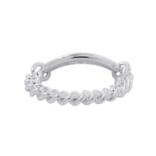 Load image into Gallery viewer, HERMES Point Sellier Ring Size 54/#14 SV925
