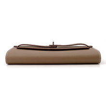 Load image into Gallery viewer, HERMES Kelly Wallet Long To Go Etoupe Epsom
