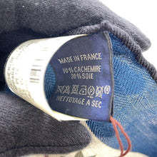 Load image into Gallery viewer, HERMES Carre Jean Grand Apara Bandana Size 140 Blue Petrol/Natural/BlackH244394S 02 Cashmere70% Silk30%
