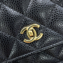 Load image into Gallery viewer, CHANEL Matelasse Classic Chain Wallet BlackAP4241 Caviar Leather
