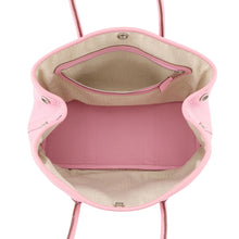 将图像加载到图库查看器中，HERMES Garden Party Pink Negonda Leather Size TPM
