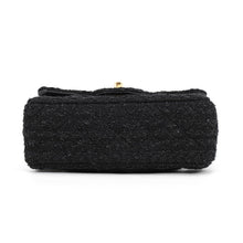 Load image into Gallery viewer, CHANEL Mini Matelasse Single Flap Single Chain Shoulder Bag BlackA69900 Tweed Size 20
