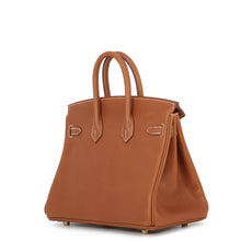 将图像加载到图库查看器中，HERMES Birkin Fauve Barenia Leather Fauve Size 25
