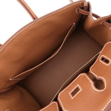 将图像加载到图库查看器中，HERMES Birkin Fauve Barenia Leather Fauve Size 25
