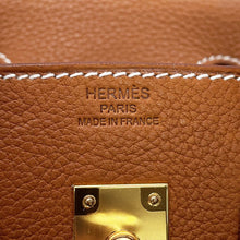 将图像加载到图库查看器中，HERMES Birkin Fauve Barenia Leather Fauve Size 25
