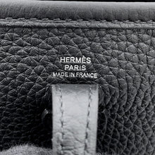Load image into Gallery viewer, HERMES Evelyne Long Amazon Black Taurillon Clemence Size TPM
