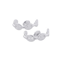 将图像加载到图库查看器中，HERMES Chaine d'Ancre Earrings Size TPM SV925
