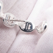将图像加载到图库查看器中，HERMES Chaine d'Ancre Earrings Size TPM SV925
