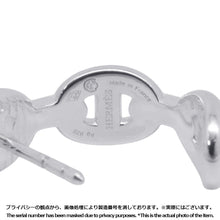 将图像加载到图库查看器中，HERMES Chaine d'Ancre Earrings Size TPM SV925
