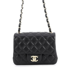 Load image into Gallery viewer, CHANEL Mini Classic Handbag BlackA35200 Lambskin Size Mini
