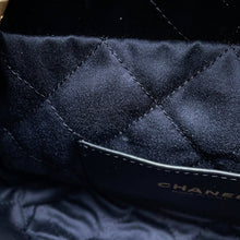 Load image into Gallery viewer, CHANEL Chanel22 ChainShoulder Bag BlackAS3980 Shiny Calf Leather Size Mini
