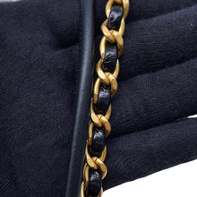 Load image into Gallery viewer, CHANEL Chanel22 ChainShoulder Bag BlackAS3980 Shiny Calf Leather Size Mini
