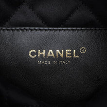 Load image into Gallery viewer, CHANEL Chanel22 ChainShoulder Bag BlackAS3980 Shiny Calf Leather Size Mini
