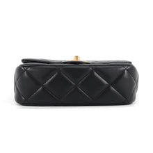 Load image into Gallery viewer, CHANEL Mini Matelasse Pearl Chainshoulder Bag BlackAS2855 Lambskin
