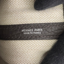 将图像加载到图库查看器中，HERMES Garden Party Bebran Negonda Leather Size TPM
