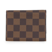 将图像加载到图库查看器中，LOUIS VUITTON Buisiness Card Holder BrownN62920 Damier Ebene Canvas
