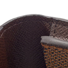 将图像加载到图库查看器中，LOUIS VUITTON Buisiness Card Holder BrownN62920 Damier Ebene Canvas
