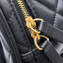 Load image into Gallery viewer, CHANEL Matelasse Mini Bowling 2-Way Shoulder Bag BlackAS5572 Leather Size Mini
