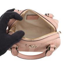 Load image into Gallery viewer, GUCCI Ophidia Super Mini Bag Pink781490 GG Supreme Leather

