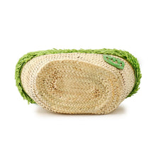 将图像加载到图库查看器中，MIUMIU Basket Bag Natural/Prato5BG209_2DDH_F0N74 Raffia Palmit
