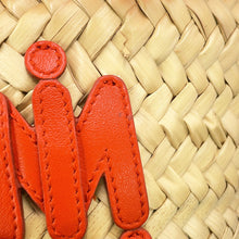 Load image into Gallery viewer, MIUMIU Basket Bag Natural/Papaya5BG209_2DDH_F0Z2R Palmit
