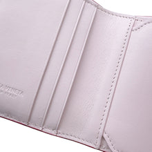 Load image into Gallery viewer, Bottega Veneta Maxi INTRECCIATO Cassette Compact Wallet Red/Light Pink785973 Leather
