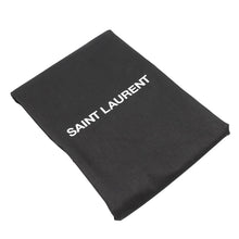 Load image into Gallery viewer, SAINT LAURENT PARIS Rive Gauche Tote Bag Black509415 Raffia Canvas Leather
